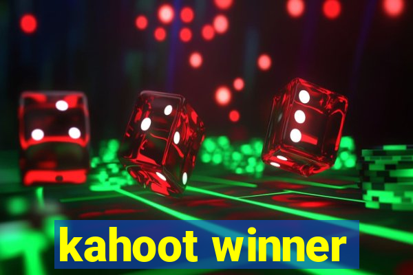 kahoot winner